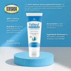 Healthy, active cat after taking Felisyl L-Lysine Gel