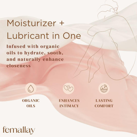 Femallay vaginal melts chocolate application with applicator for easy, mess-free use