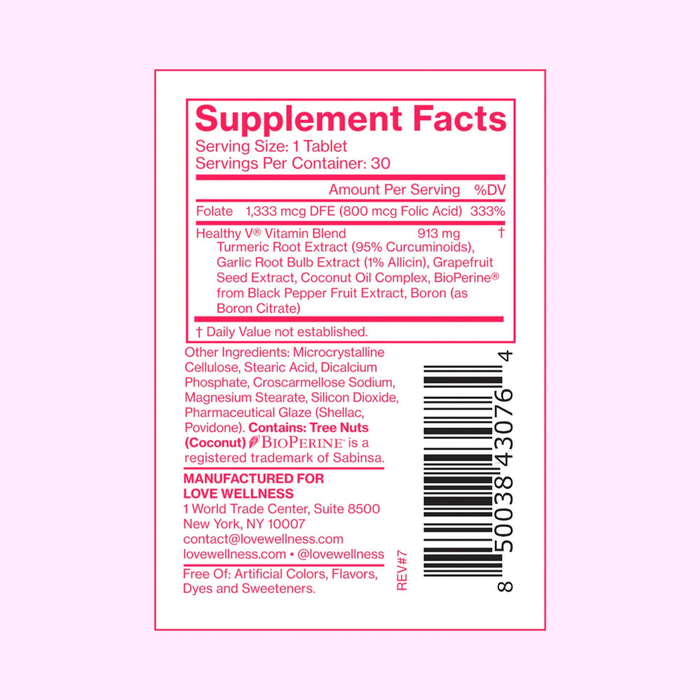 Love Wellness FEMcare women's health supplements