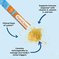 Illustration of Vitamin A, Vitamin C, zinc and Sensoril Ashwagandha
