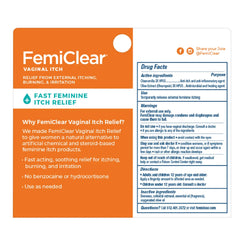 FemiClear Pack of 2 tubes offers convenient value.