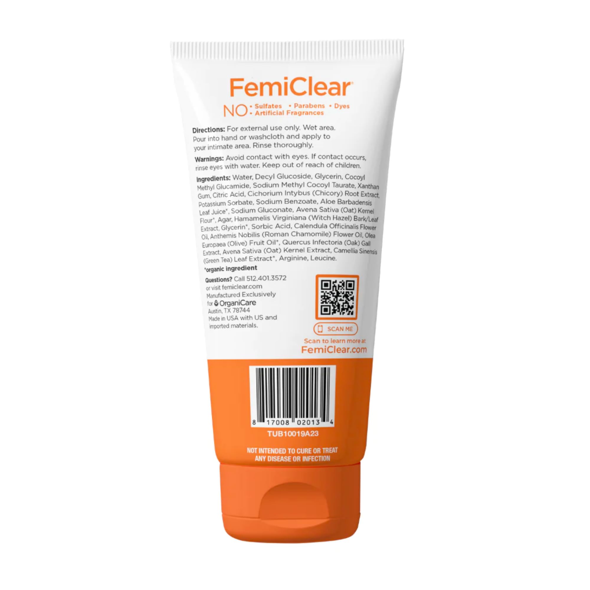 FemiClear soothing daily wash user view conveys comfortable cleansing during daily self-care