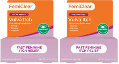 FemiClear Vaginal Ointment packaging box shows convenient two-pack.
