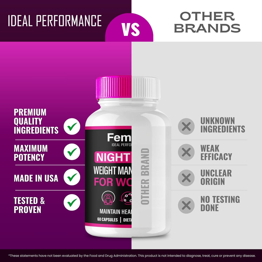 Femina Nighttime Capsules packaging for 2 pack