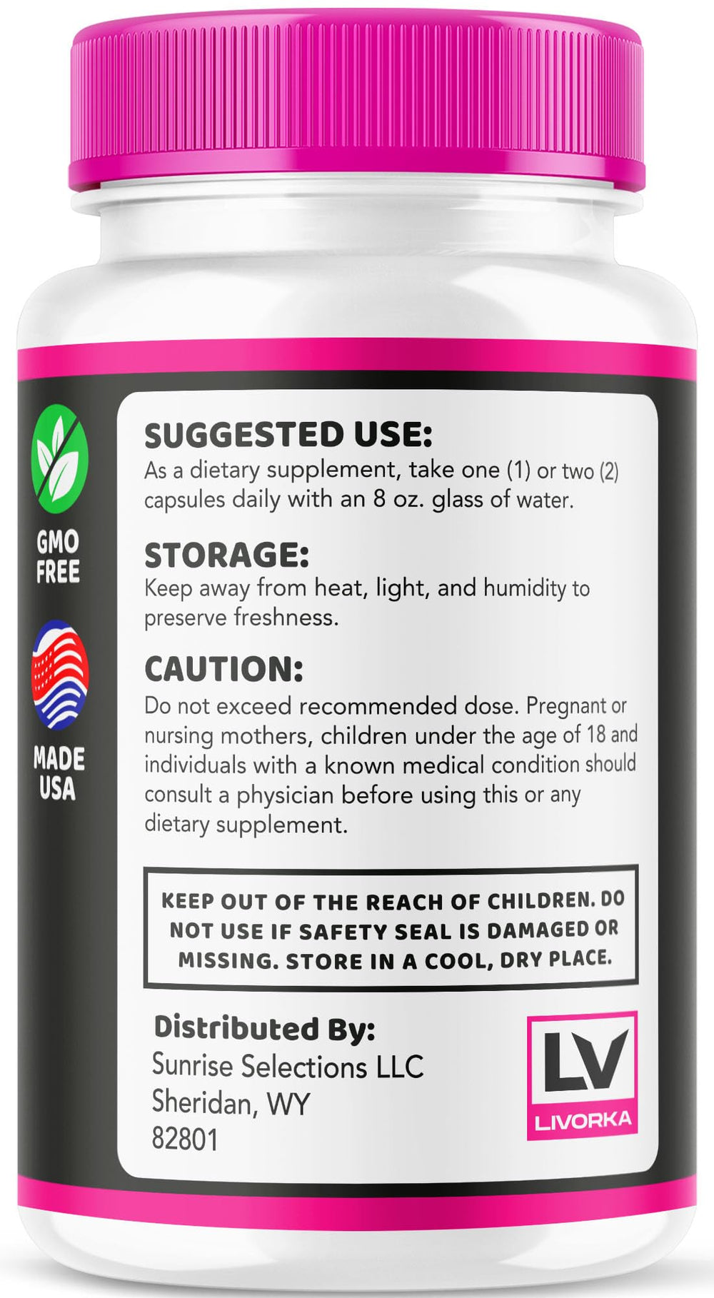 Two 60-count bottles for FeminaPro Nighttime Night-Time capsules