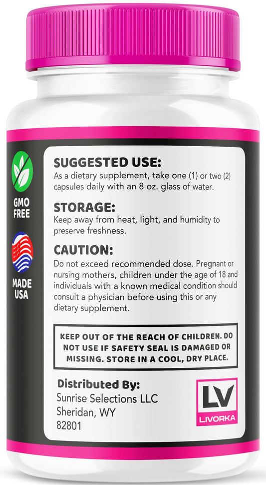 Two 60-count bottles for FeminaPro Nighttime Night-Time capsules
