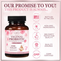 Feminine health and vaginal pH balance concept