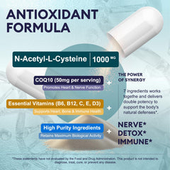 Kidney detox concept featuring NAC capsules
