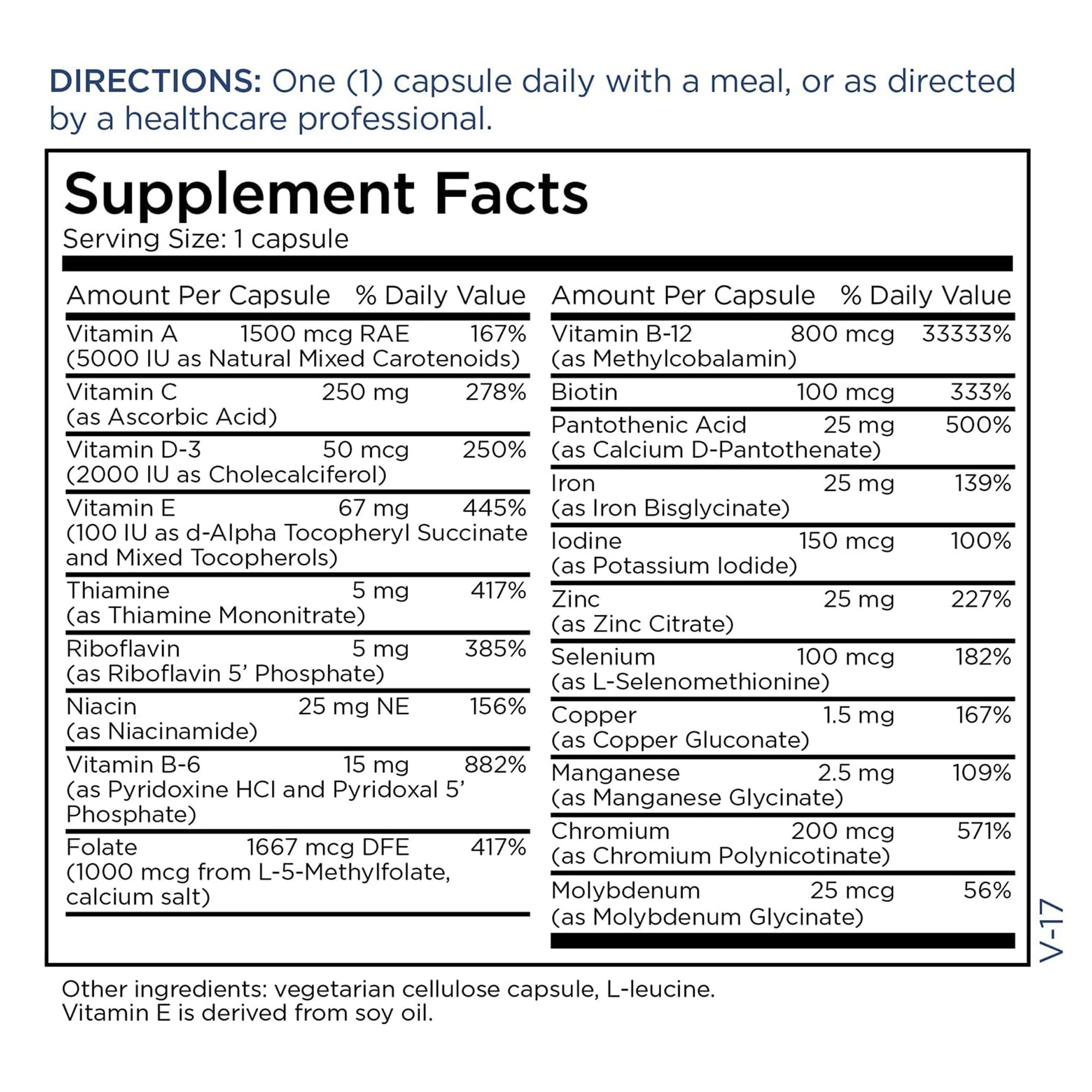 Supports reproductive health with iron and folate in FemOne