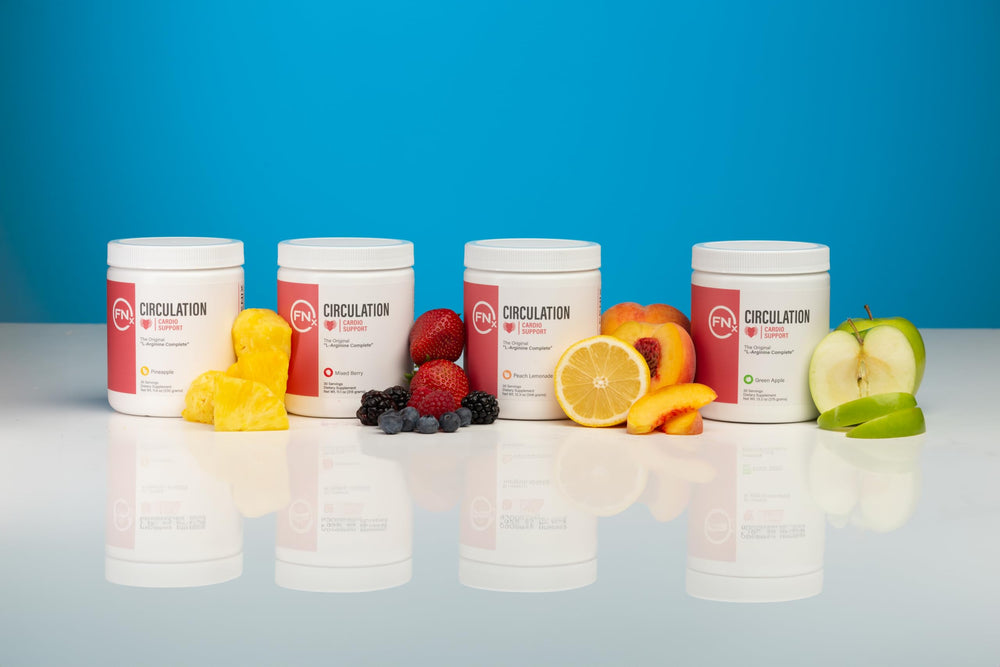 Fenix Nutrition L-Arginine Complete active lifestyle image showing energized daily routine