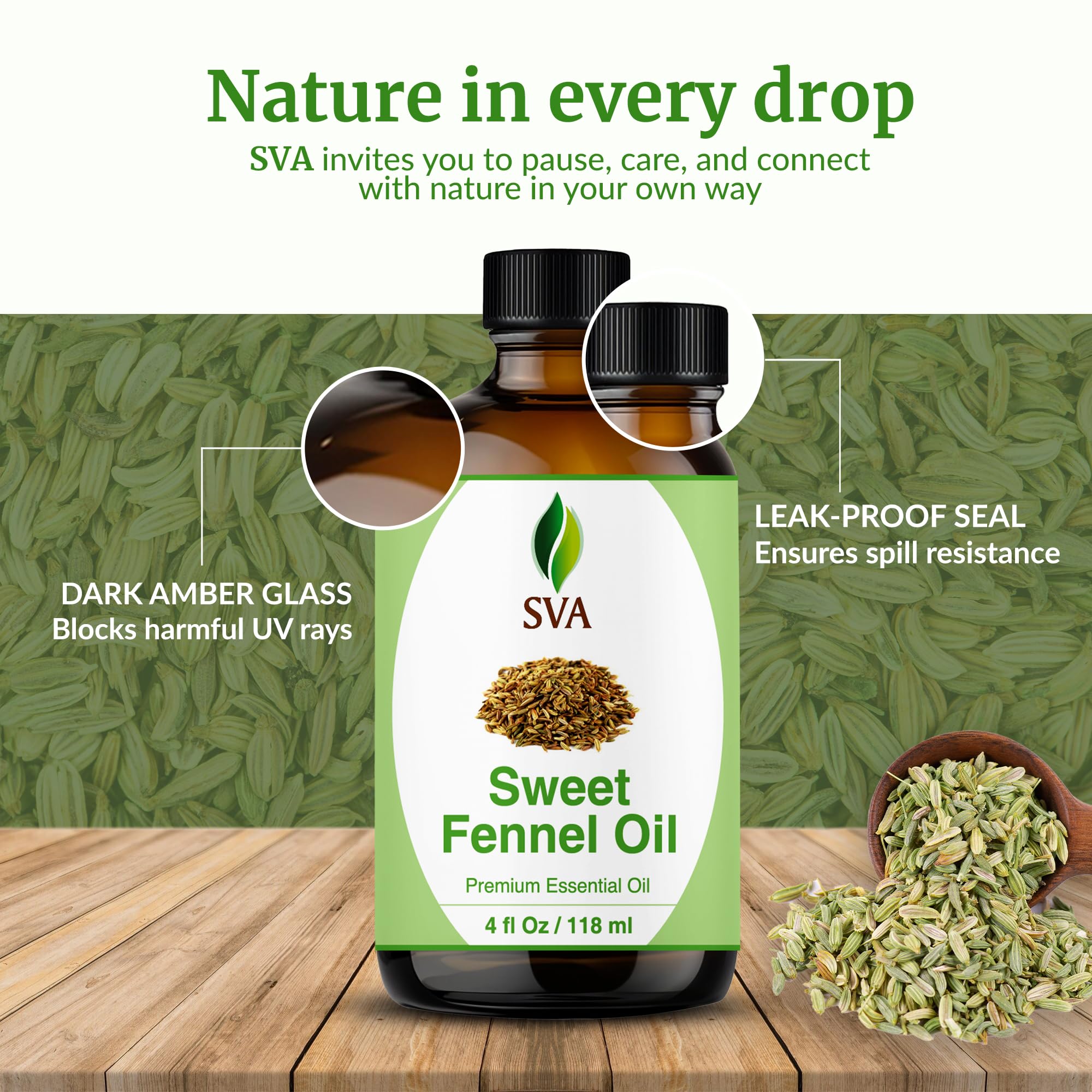 fennel oil dilution with carrier oil for skin or scalp
