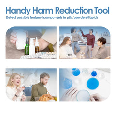 Fentanyl test strip detecting fentanyl with a 10 ng/mL cut-off