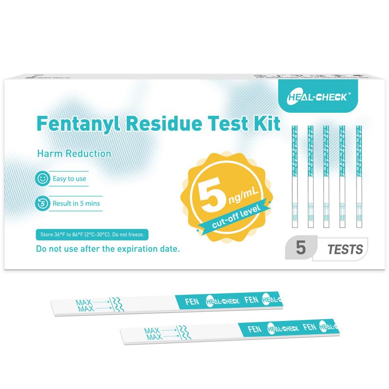 HEAL-CHECK fentanyl test strips 5-pack hero image