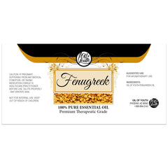 Therapeutic-grade fenugreek essential oil
