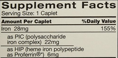 Feosol Complete bottle emphasizing absorption benefits