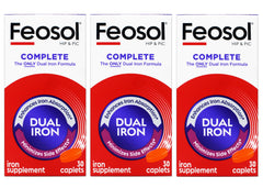 Feosol Complete Iron pantry display suggests convenient storage at home.