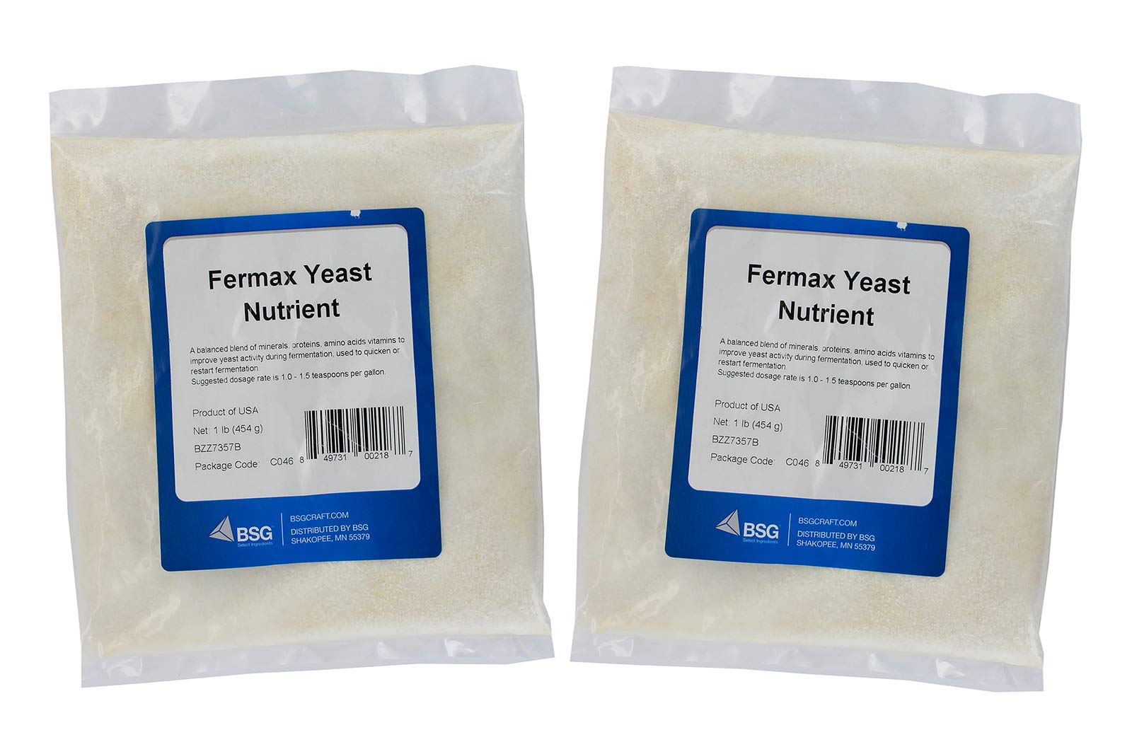 Fermax Yeast Nutrient 1lb (Two Pack) packaging