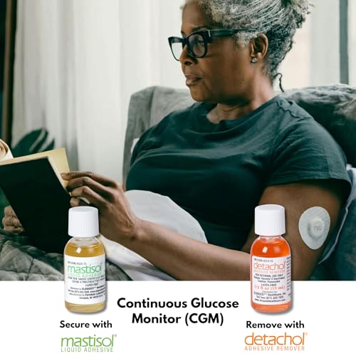 Ferndale Detachol applied to skin for comfortable adhesive removal