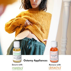 Ferndale Detachol bottle label highlighting alcohol-free formula for sensitive skin