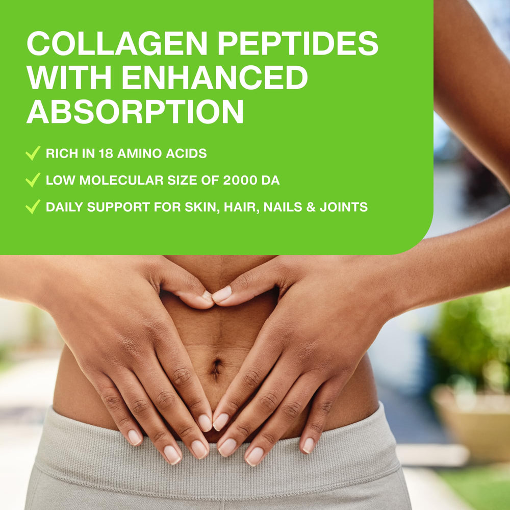 Nutrition facts and ingredients panel for Fernes Collagen Powder