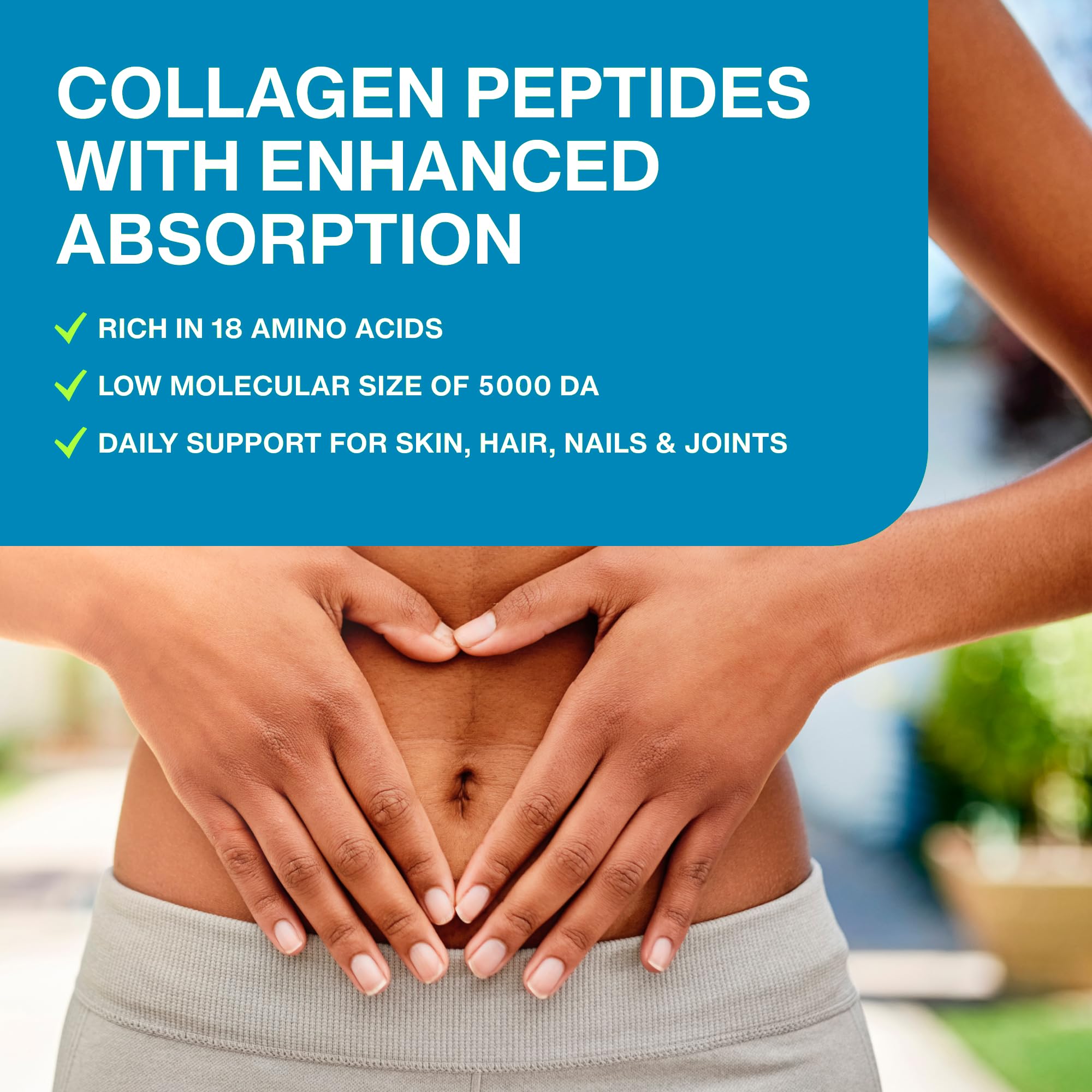 Mixing Fernes Marine Collagen Peptides into a drink