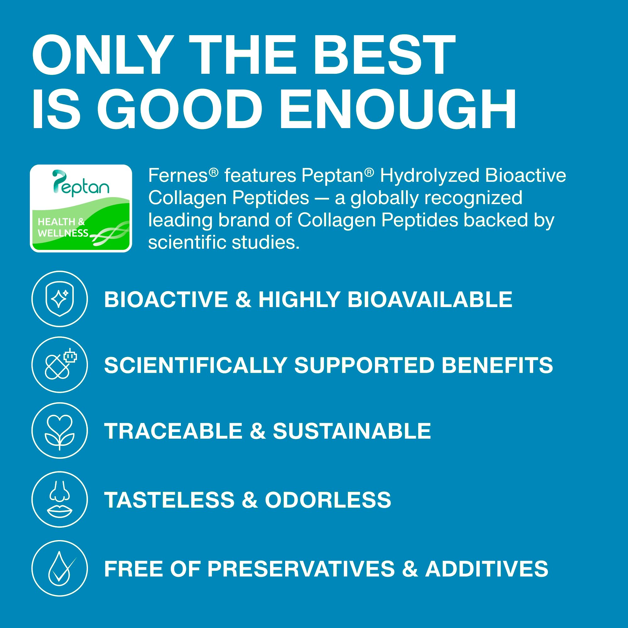 Sustainability: USA manufacturing and France-sourced marine collagen