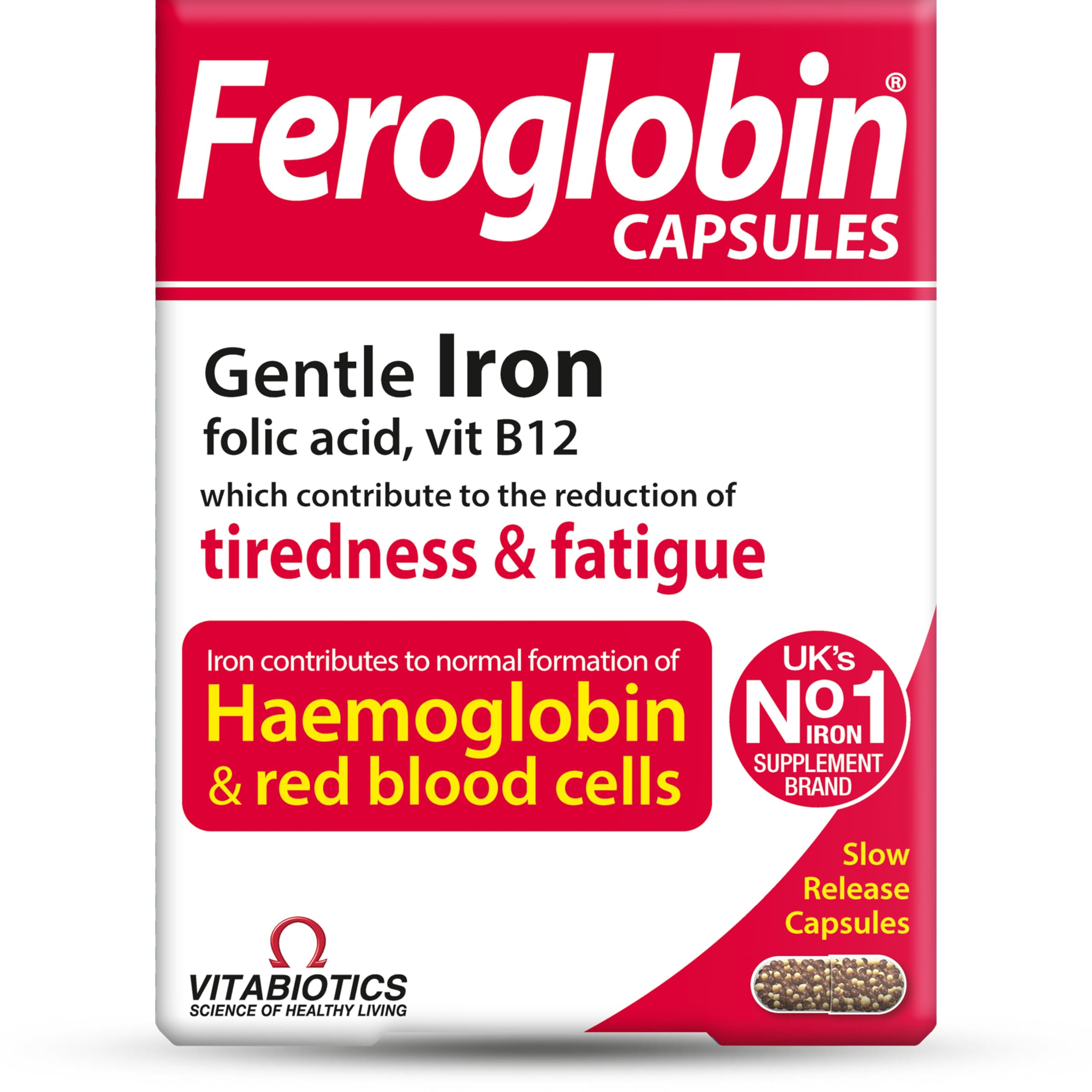Feroglobin 30 capsules pack shot
