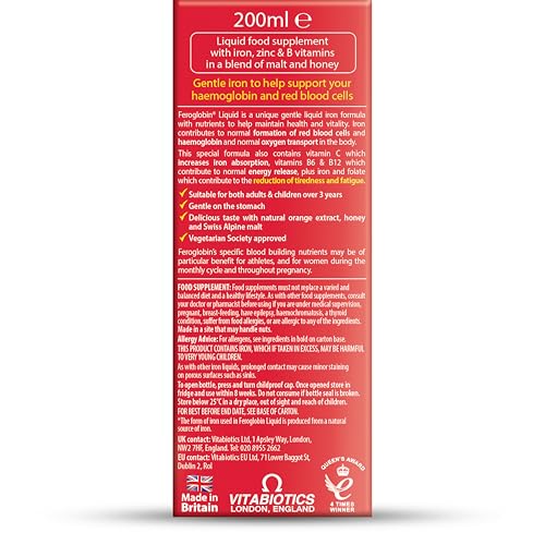 Feroglobin suitable for children over 3