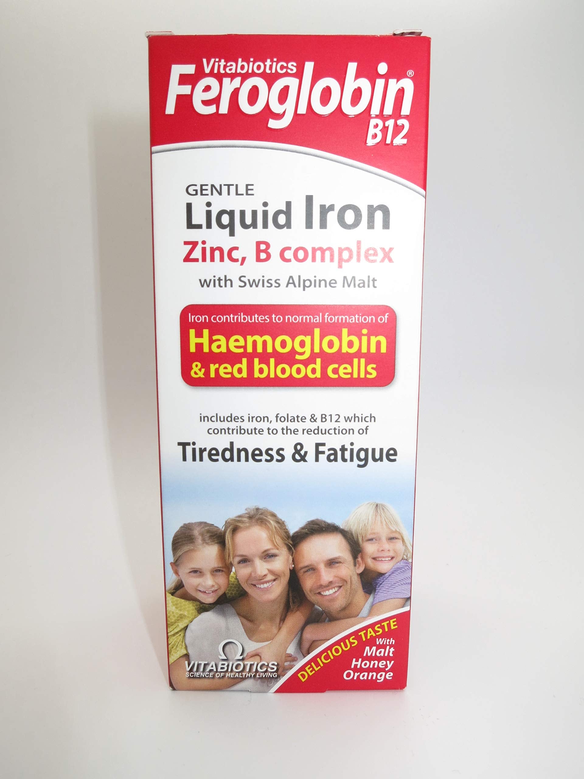 Feroglobin liquid iron supplement bottle 200ml