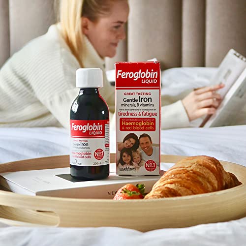 Feroglobin bottle back with ingredients and warnings