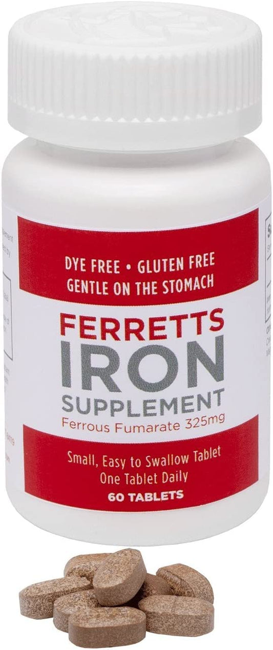 Close-up of Ferretts Iron Tablets 325mg