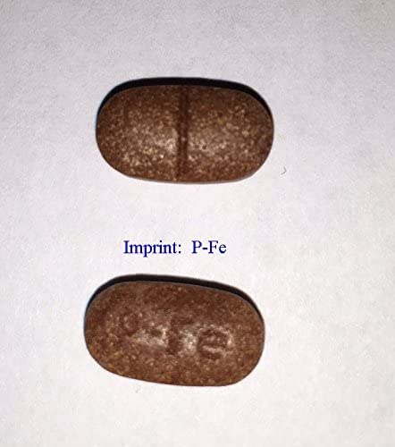 Close-up of a Ferretts iron tablet showing size