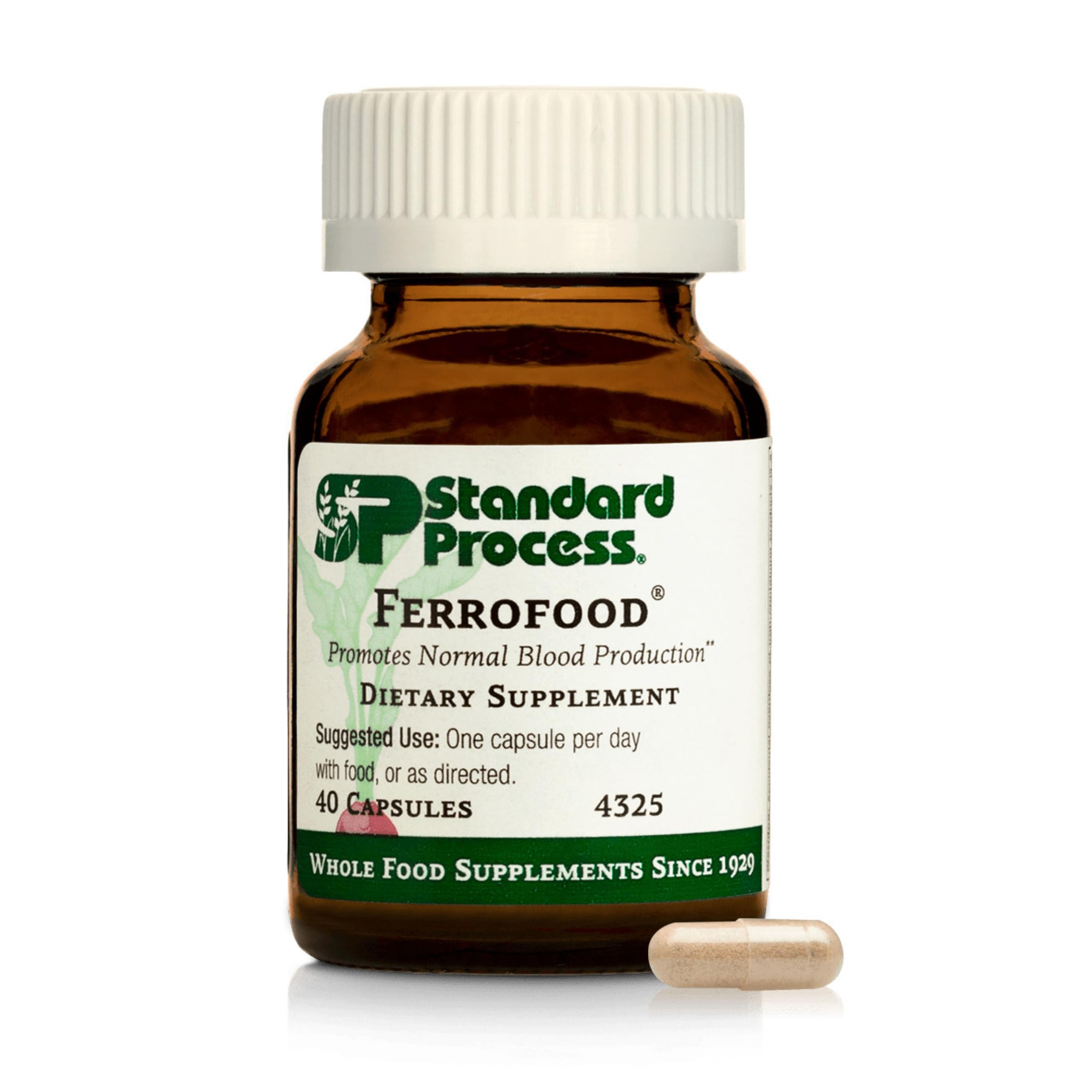 Ferrofood iron supplement bottle