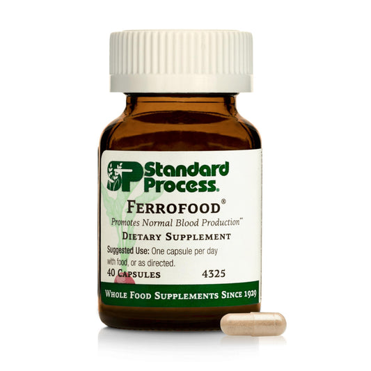 Ferrofood iron supplement bottle