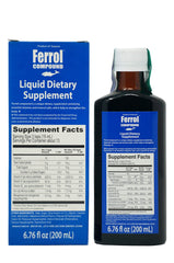 Ferrol bottle - front view