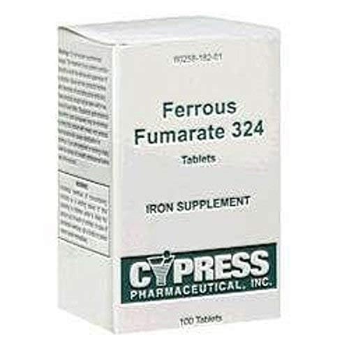 Ferrous Fumarate 324 tablets, boxed — 100 count (image 2)