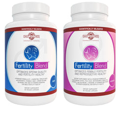 Fertility Blend Women bottle with 90 tablets by The Daily Wellness Co.
