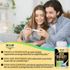 Herbal ingredients Maca root and pine bark extract