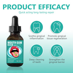 Feulover Gum Restore Drops travel-size bottle