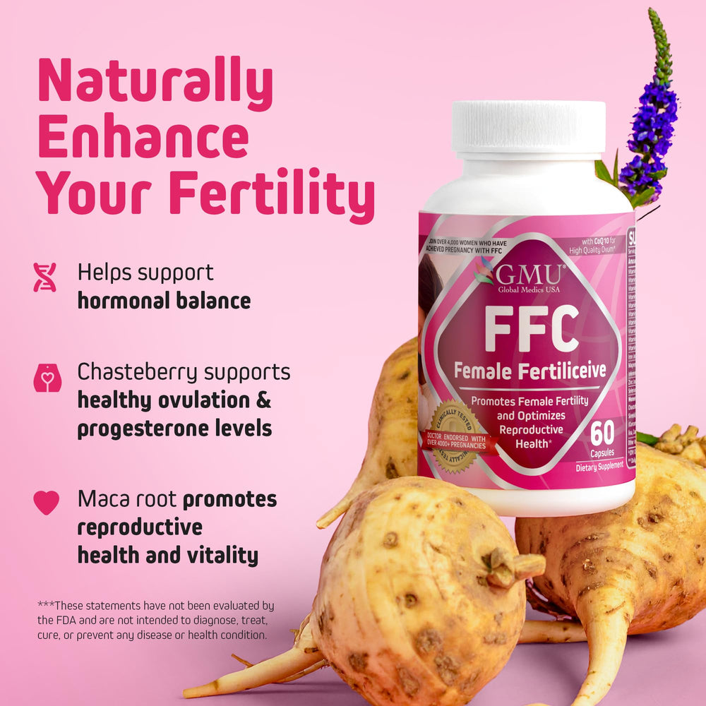 Chasteberry and Maca root ingredients in FFC formula