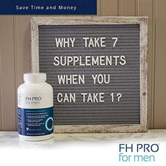 Front of FH Pro for Men packaging showing 180 capsules