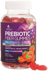Bottle of Fiber Gummies for Adults