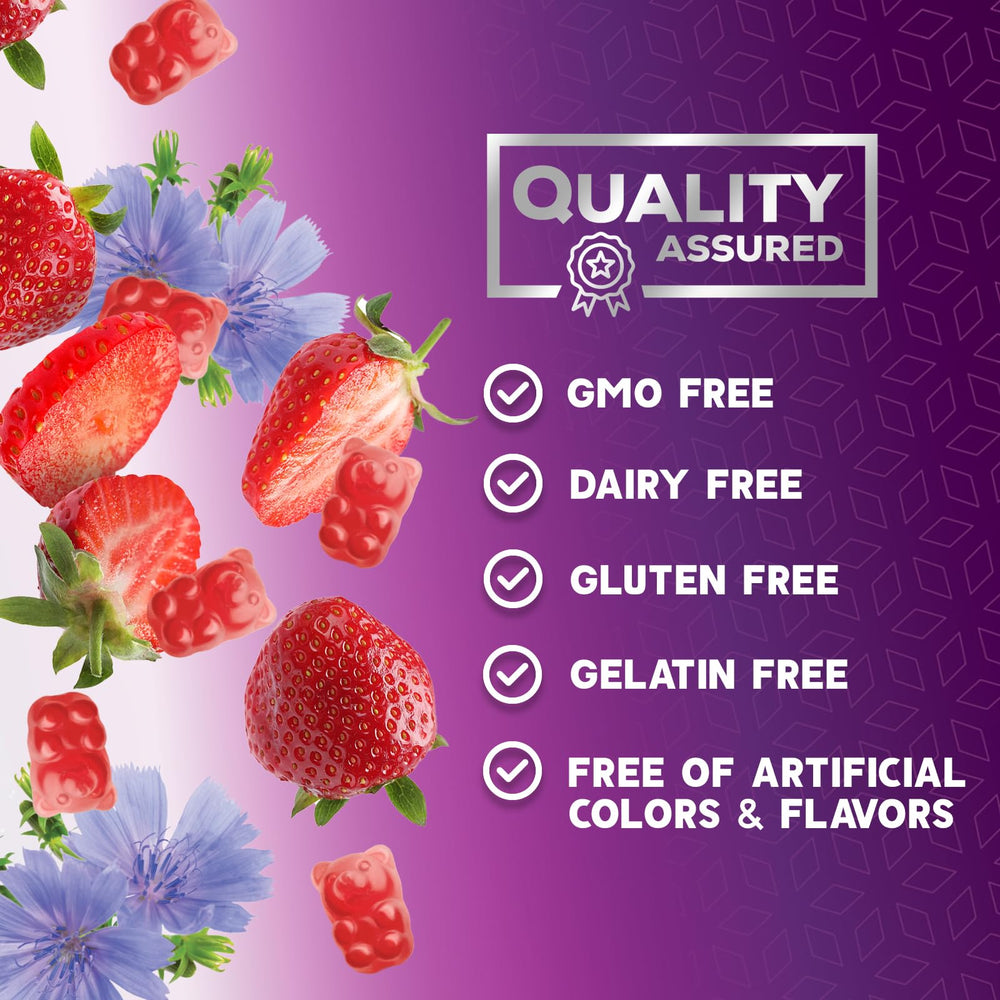 Nature's Nutrition Fiber Gummies packaging and bottle