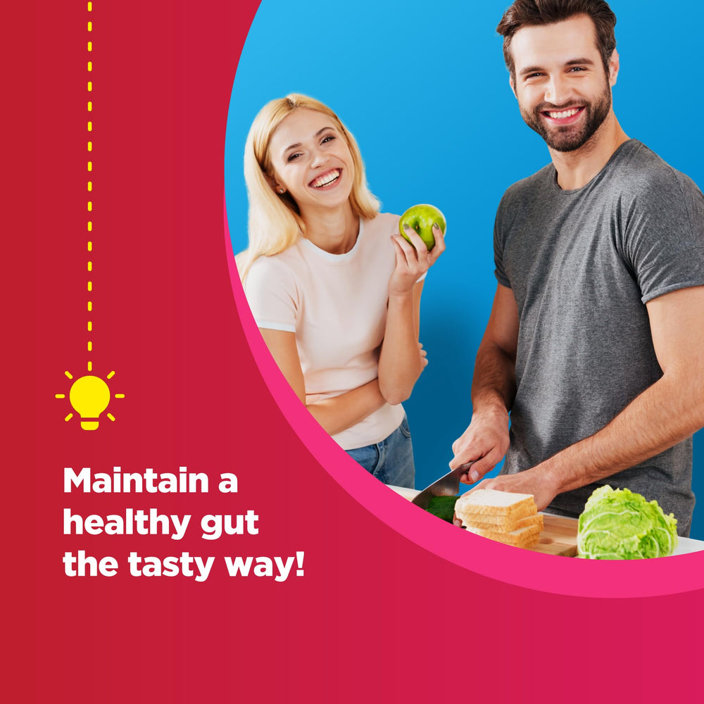 Gummies promoting digestive health and gut microbiome