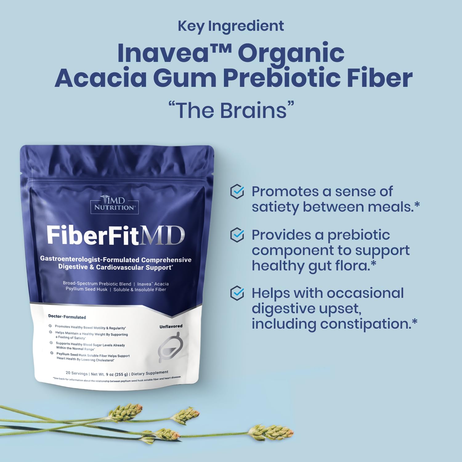 FiberFitMD soluble fiber supporting heart health