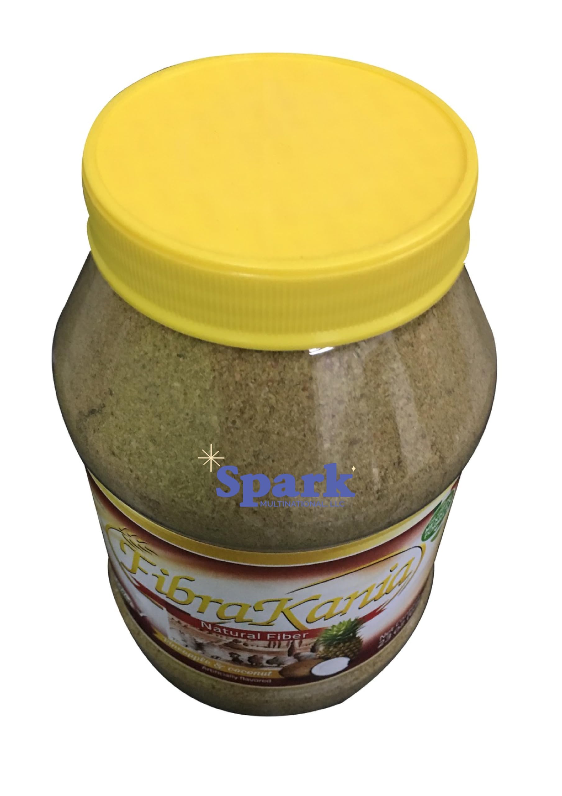 Pineapple & Coconut flavored Fibrakania jar