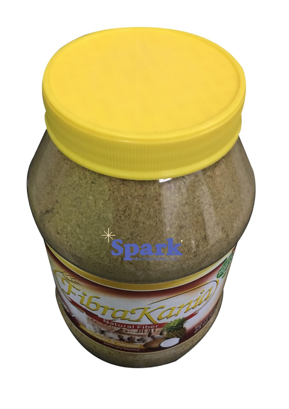 Pineapple & Coconut flavored Fibrakania jar