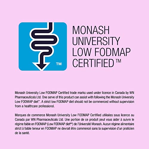 Ingredient and label highlights on Fibre4 IBS Unflavoured