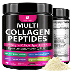 FIDERNIC Multi Collagen Powder tub with scoop