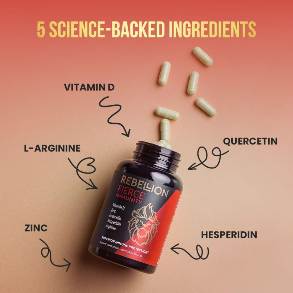 Key ingredients: Vitamin C, Quercetin, and Zinc